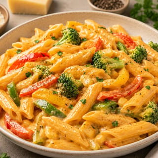 Veggie Butter Sauce Pasta