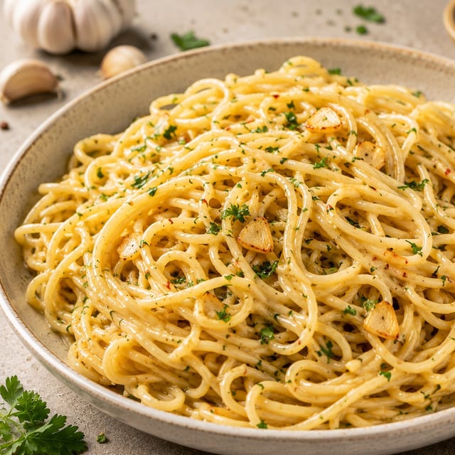 Garlic Butter Noodles.